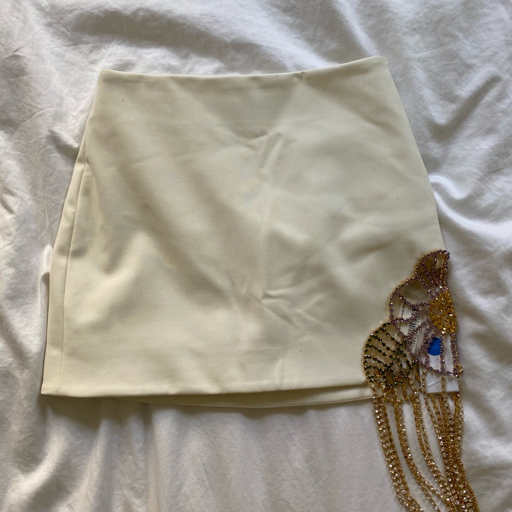 NWT Area NYC Crystal skirt